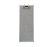 Filtro Antigrasa Compatible Con Balay, Compatible Con Whirlpool | Panel metálico 185 x 455 mm con cierre, separaciones de pestañas ilustradas de 46 mm y 45 mm