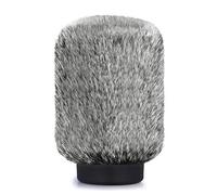 Filtro Antipop NTG4 - Protector de Viento para Micrófonos Rode NTG4, Audio-Technica AT875R Shotgun y Otros Micrófonos en Diámetro de 18-24 mm por YOUSHARES (Negro y Blanco)