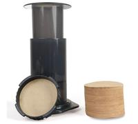 Filtro Cafe 500pcs,Redondos & 64 mm,Filtros de Papel Microfiltros,Sin Blanquear Natural,Filtros Papel Desechables para Máquinas de Cafetera,Natural