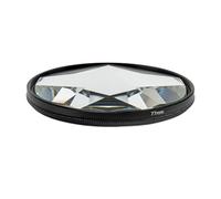 Filtro caleidoscópico: Captura la magia de la fotografía fractal con cristal óptico para lentes de 77 mm.