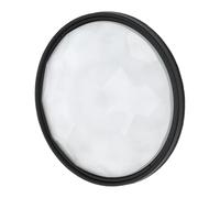 Filtro Caleidoscopio para Cámara Efectos de Lente de Vidrio óptico de Alta Transmitancia Versatilidad del Filtro Lente Caleidoscopio de Grado Fotográfico Efectos de Espejo (72 mm)