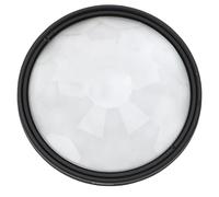 Filtro Caleidoscopio para Cámara Efectos de Lente de Vidrio óptico de Alta Transmitancia Versatilidad del Filtro Lente Caleidoscopio de Grado Fotográfico Efectos de Espejo (58MM)
