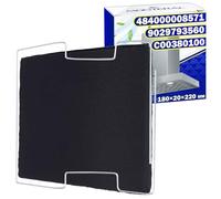 Filtro Carbon Activo 180x20x220mm Tipo 20 Campana Extractora para Indesit
