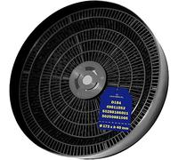 Filtro Carbon Activo Campana Extractora Ø173x40mm D184 49011552 para Elica | 50268166001 50250881005 para Electrolux Garantía de 10 Años - MONTERAL
