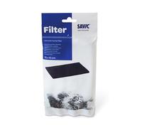 Filtro Carbon Bandeja Gato - SAVIC - Savic Filtro para areneros de Gatos Nestor, Nestor Jumbo Nestor Corner, Leo, Reina, etc. - 15x10