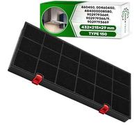 Filtro Carbono Campana Extractora Tipo 150 460450 00460450 para Bosch | 484000008580 para Philips para Whirlpool 9029793669 para AEG para Electrolux - ONIX TECH
