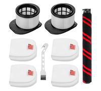 Filtro Cepillo Accesorios para Shark Stratos IZ400EU IZ400EUT IZ400 IZ420EU IZ420EUT IZ420 DuoClean Batería Aspiradora Piezas de Repuesto (11 unidades)