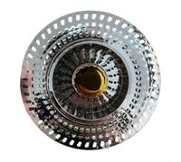 Filtro colador de acero inoxidable para fregadero y lavabo de verduras para retener los desechos de alimentos y preservar la integridad del sistema de drenaje (material ABS)