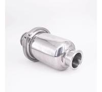 Filtro colador en línea de triple abrazadera de 32 mm - Acero inoxidable 304 for aplicaciones de cerveza, lácteos, alimentos y farmacéuticas(80 Mesh)