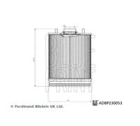 Filtro combustible BLUE PRINT ADBP230053