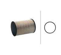 HELLA 8ZF 366 110-151 Filtro combustible Cartucho filtrante con juntas Compatible con VW Golf 6 5K1 Golf 5 Hatchback 1K1 TOURAN 1T3, AUDI A3 Sportback 8PA, SKODA Octavia II Combi 1Z5
