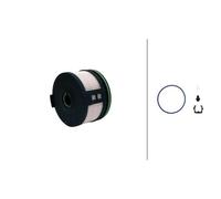 HELLA 8ZF 366 112-291 Filtro combustible Cartucho filtrante con juntas