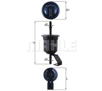 Filtro combustible KNECHT KL1161