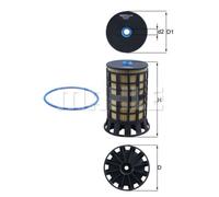 Filtro combustible KNECHT KX 606D