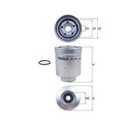 MAHLE Kraftstofffilter KC256D