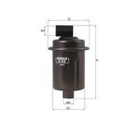 Filtro Combustible Mahle KL 516 para Hyundai Kia