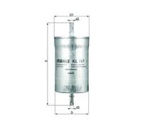 KNECHT FILTER Filtro combustible para SEAT: Exeo (Ref: KL 767)