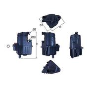 Filtro Combustible Mahle KL 832D para Renault