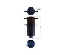 Filtro Combustible Mahle KL 873 para Audi VW Cupra