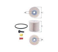 Filtro Combustible Mahle KX 85D para Citroën Fiat Lancia Peugeot Suzuki
