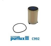 Filtro combustible PURFLUX C992 para PEUGEOT BOXER Furgoneta 2 2016-2019