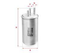 Filtro combustible SOFIMA S 4115 NR