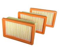 Filtro Compatible Con Aspiradoras En Seco Y Húmedo De Plegado Plano KARCHER MV4 MV5 MV6 WD4 WD5 WD6(3pcs)