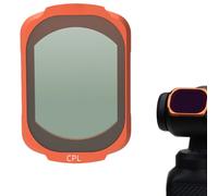 Filtro compatible con DJI Osmo Pocket 4 Protección de lentes contra arañazos y polvo para viajes al aire libre, disparo diario, grabación de paisaje (ND32)
