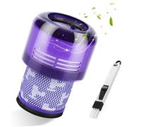 Filtro compatible con Dyson V11, Filtro HEPA Aspiradora Lavable y Reutilizable, Filtro de Repuesto para Dyson V15 V11 SV14 SV17 SV22 Detect Animal Absolute Motorhead, Accesorio Aspiradora, Morado