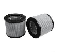 Filtro compatible con filtro de aire Bissell 2801 2780, paquete de 4 - True HEPA H13 carbón activado de 3 etapas, trampas de filtración de partículas finas, pelo de mascotas, ajuste simple (paquete de