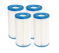 Filtro Compatible Con Intex, For Filtro De Piscina De Cartucho, Aspiradora, Piscina, Bomba Y Toldo.(4pcs)