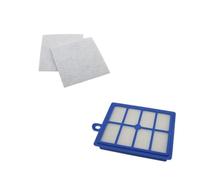Filtro, Compatible Con Philips, Electrolux, | Filtro plisado de alta on anillos de sellado y tirador(1set)