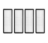 Filtro compatible con Roborock para limpiador robótico Qrevo S Pro Curv Edge S5X S5A QV35A QV35S S5V - Cartucho de purificación de aire lavable, 4 unidades (4 piezas)