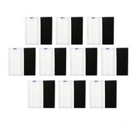 Filtro compatible para Xiaomi Mijia E5 Robot aspirador accesorio C108 hecho de material PP para atrapar y mejorar la calidad del aire en tu casa, ocho unidades (10 unidades)