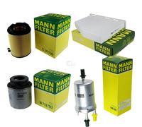 Filtro Completo Cambio De Aceite Inspección Set Para VW Golf VI 5K1