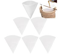 Filtro cónico de de arce,Juego de recolección de de arce de 6 piezas,Colador de soporte reutilizable para alimentos Cocina Comercial - Juego de cocina de café