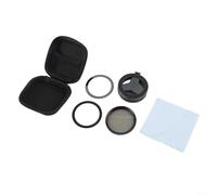 Filtro CPL magnético para teléfono con adaptador de lente y funda protectora, reduciendo los reflejos y mejorando la vitalidad del video para mejores resultados de vlogging