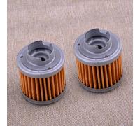 Filtro de aceite 2 uds 15412-HB6-003 apto para embrague Kitaco para cubierta para para Grom 125 KTC-1002 para Daytona para Anima ZS190