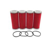 Filtro de aceite Ajuste para KTM apto para HUSQVARNA 77338005100 SXF EXCF XCF XCFW FC FE FS FX 250 350 450 501 Filtro de aceite de motocicleta(4pcs)