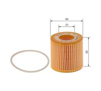 Filtro De Aceite Bosch 1457429194 para Audi Seat Skoda VW