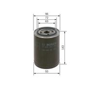 Filtro de aceite BOSCH F 026 407 053 para CITROËN FIAT IVECO PEUGEOT SANTANA