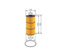 Filtro de aceite BOSCH F 026 407 192
