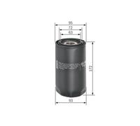 Bosch F026407101 Filtro de Aceite