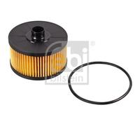 Filtro de aceite Cartucho filtrante 100487 FEBI BILSTEIN para RENAULT DACIA