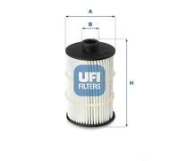 UFI 25.090.00 Filtro de aceite