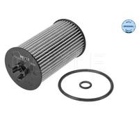 Filtro de aceite Cartucho filtrante 614 322 0021 MEYLE para VAUXHALL OPEL
