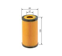 Filtro de aceite Cartucho filtrante F 026 407 270 BOSCH para AUDI VW