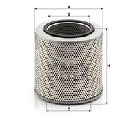 Filtro de aceite Cartucho filtrante H 20 211 MANN-FILTER