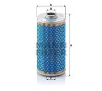 Filtro de aceite Cartucho filtrante H 943/7 x MANN-FILTER para BMW ALPINA