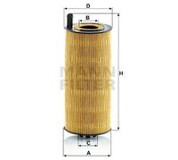 Filtro de aceite Cartucho filtrante HU 12 006 z MANN-FILTER para MERCEDES-BENZ